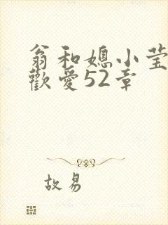 翁和媳小莹浴室欢爱52章封面