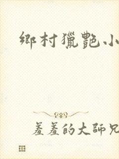 乡村猎艳小说