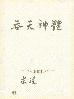 吞天神体封面