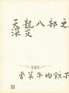 天龙八部之极乐深交封面