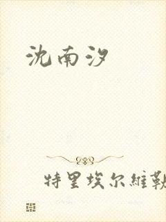 沈南汐