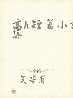 高h短篇小说合集