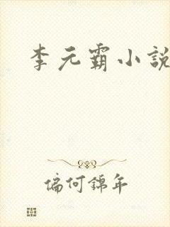 李元霸小说