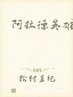 阿拉德英雄传