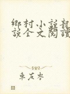 乡村小说龙根小说全文阅读封面