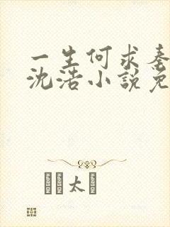一生何求秦菲雪沈浩小说免费阅读全文笔趣阁