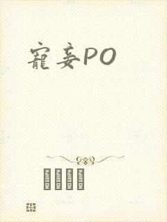 宠妾PO封面