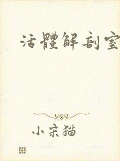 活体解剖室小说