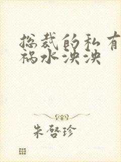 总裁的私有宝贝祸水泱泱