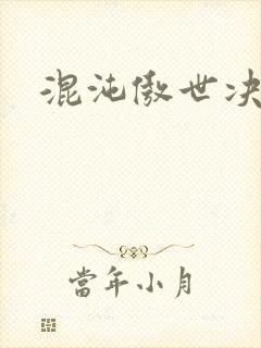 混沌傲世决