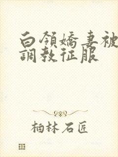 白领娇妻被老板调教征服封面