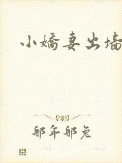 小娇妻出墙记