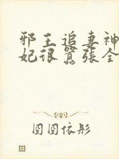 邪王追妻神医狂妃很嚣张全文免费