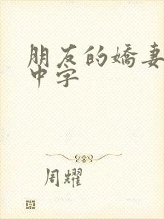 朋友的娇妻hd中字封面