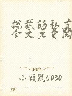 总裁的私有宝贝全文免费阅读