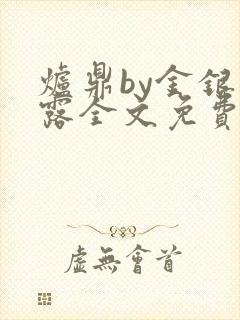 炉鼎by金银花露全文免费阅读笔趣阁