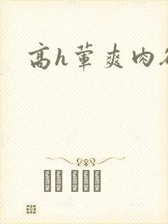高h荤爽肉欲文