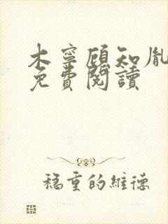 木宁顾知胤小说免费阅读
