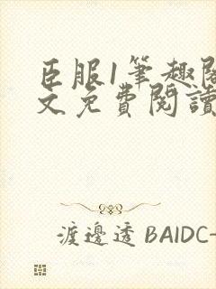 臣服1笔趣阁全文免费阅读无弹窗