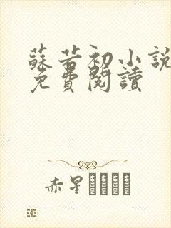 苏若初小说全文免费阅读