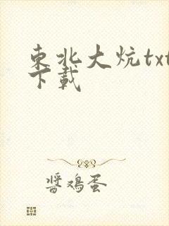 东北大炕txt下载封面
