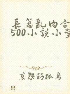 长篇乱肉合集乱500小说小莹封面