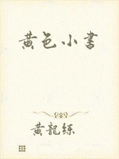 黄色小书封面