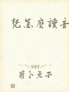 梵怎么读音