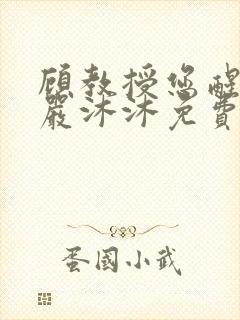 顾教授您醒了吗严沐沐免费阅读全文小说封面