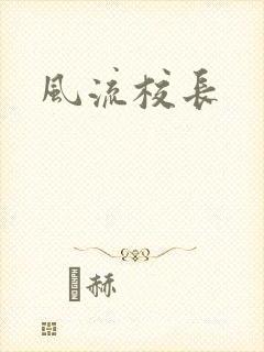 风流校长封面