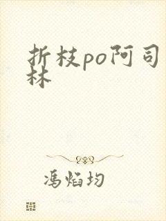 折枝po阿司匹林封面