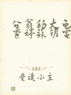 公翁的大龟挺进秀婷苏玥电影
