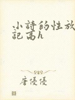 小诗的性放荡日记高h