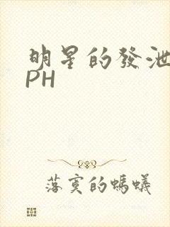 明星的发泄室NPH