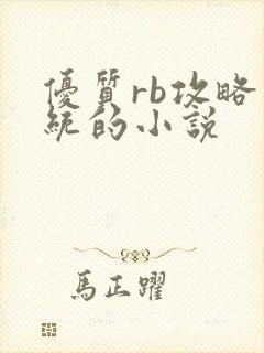 优质rb攻略系统的小说