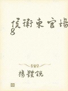 侯卫东官场笔记8