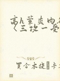高h荤爽肉欲文〈三攻一受〉视频