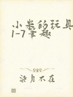 小米的玩具日记1-7笔趣