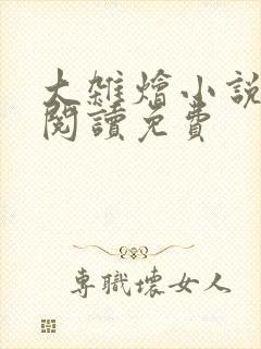 大杂烩小说全集阅读免费封面