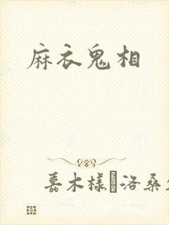 麻衣鬼相封面