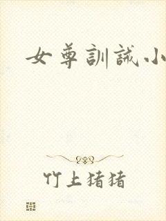 女尊训诫小说封面