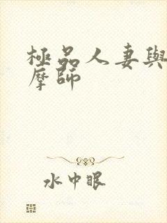 极品人妻与男按摩师封面