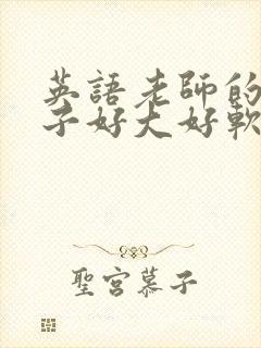 英语老师的小兔子好大好软水