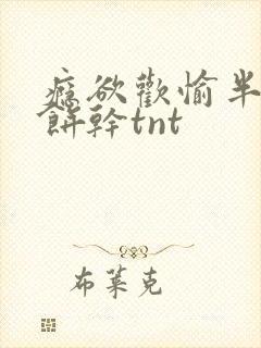 瘾欲欢愉半块小饼干tnt