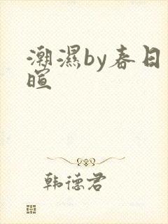 潮湿by春日负暄封面