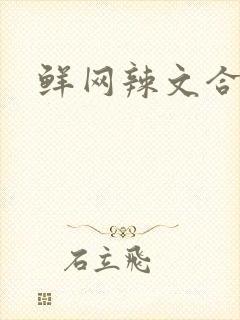 鲜网辣文合集封面