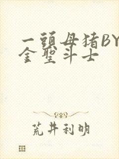一头母猪BY黄金圣斗士