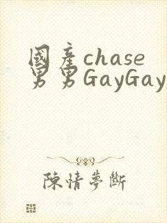 国产chase男男GayGay封面