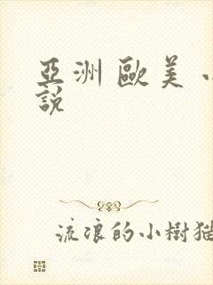 亚洲 欧美 小说