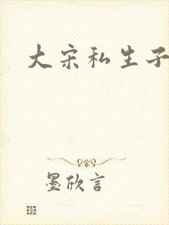 大宋私生子